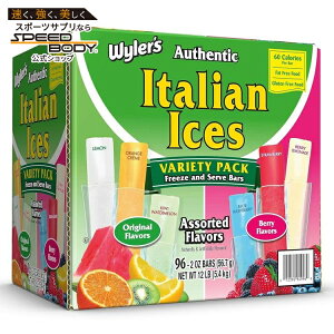 ���C���[�Y �C�^���A���A�C�X �t���[�U�[�o�[ �I���W�i���t���[�o�[ 96�{���� Wyler's Authentic Italian Ice Fat Free Freezer Bars Original Flavors�y�����񂹏��i�z�y���킹�Ĕ��������z