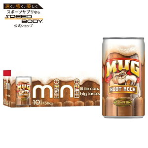 �}�O ���[�g�r�A �\�[�_ ��212g �~�j�� 10�ʃZ�b�g Mug Root Beer Soda, 7.5 Ounce Mini Cans, 10 Pack�y�����񂹏��i�z�y���킹�Ĕ��������z