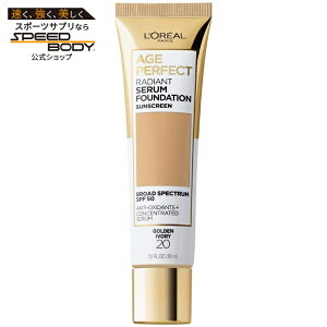 �����A���p�� �G�C�W�p�[�t�F�N�g ���f�B�A���g �Z���� �t�@���f�[�V���� SPF 50 �S�[���f���A�C�{���[ L'Oreal Paris Age Perfect Radiant Serum Foundation with SPF 50, Golden Ivory �y�����񂹏��i�z