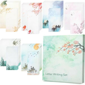 Mr.�y�� �{�b�N�X���背�^�[�Z�b�g �~�X�e�B�t�H���X�g Mr. Pen - Boxed Stationary Letter Paper and Envelopes Set Misty Forest�y�����񂹏��i�z�y���킹�Ĕ��������z