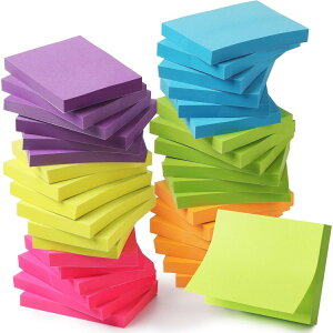 Mr.�y�� �t� �u���C�g�l�I���J���[ 2160�� Mr. Pen- Sticky Notes, Bright Neon Colors, 1.5x2 inch �y�����񂹏��i�z�y���킹�Ĕ��������z