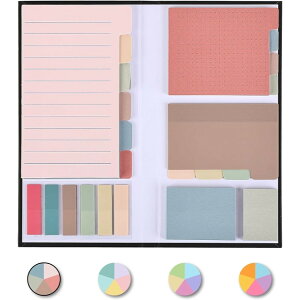 Mr.�y�� �tⳃZ�b�g 410�� ���B���e�[�W�J���[ Mr. Pen- Bible Sticky Notes Set, 410 Pack Vintage colors�y�����񂹏��i�z�y���킹�Ĕ��������z