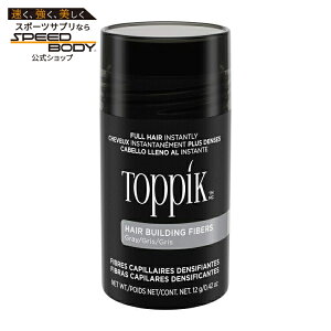 �g�b�s�N �w�A�r���f�B���O�t�@�C�o�[ �O���[ 12g Toppik Hair Building Fibers Gray 12g�y�����񂹏��i�z�y���킹�Ĕ��������z