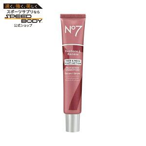 No7 ���X�g�A�����j���[ �}���`�A�N�V���� �t�F�C�X���l�b�N �Z���� No7 Restore & Renew Multi-Action Face & Neck Serum�y�����񂹏��i�z