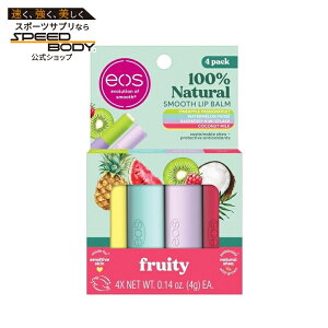 eos 100% �i�`������ ���b�v�o�[�� 4 �p�b�N eos 100% Natural Lip Balms�y�����񂹏��i�z�y���킹�Ĕ��������z