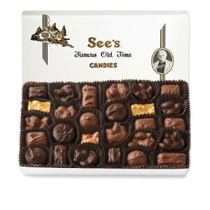 [�����]�V�[�Y�L�����f�B�[�Y �i�b�c���`���[ �A�\�[�g �z���C�g� 454g See's Candies Nuts & Chews (1 Pound (Pack of 1), White Wrap) �y�����񂹏��i�z
