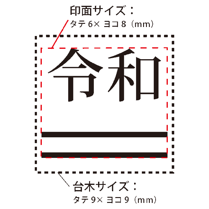 楽天市場】【送料無料 当日発送可】6 令和ゴム印新元号/訂正印【ゴム印