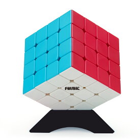 マジックキューブ 競技版 4×4 魔方 プロ向け 回転スムーズ 安定感 知育玩具 Magic Cube ステッカーレス 子供 ギフト クリスマス プレゼント