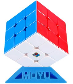 マジックキューブ MoYu RS3M 2020 磁石内蔵 [6面完成攻略書+パズルスタンド付き] 魔方 Magic Cube 公式·WCA国際大会規格 子供 ギフト クリスマス プレゼント