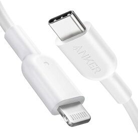【新品】1週間以内発送 Anker PowerLine II USB-C & ライトニングケーブル MFi認証 PD対応 急速充電 iPhone 12 / 12 Pro / 11 / SE(第2世代) (1.8m ホワイト)