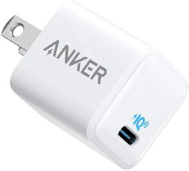 【新品】1週間以内発送　Anker PowerPort III Nano 20W (PD 充電器 20W USB-C 超小型急速充電器)【PSE技術基準適合 / PowerIQ 3.0 (Gen2)搭載】 iPhone 12 / 12 Pro iPad Air(第4世代) Android その他 各種機器対応 (ホワイト)