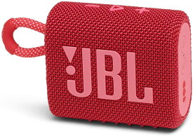 【新品】1週間以内発送 JBL GO 3 Bluetoothスピーカー USB C充電/IP67防塵防水/パッシブラジエーター搭載/ポータブル/2020年モデル レッド JBLGO3RED