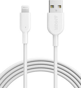 yViz1TԈȓ Anker iPhone[dP[u PowerLine II CgjOP[u MFiF ϋv iPhone 13 / 13 Pro / 12 / SE(2) / iPad eΉ (1.8m zCg)