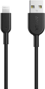 yViz1TԈȓ Anker iPhone[dP[u PowerLine II CgjOP[u MFiF ϋv iPhone 13 / 13 Pro / 12 / SE(2) / iPad eΉ (0.9m ubN)