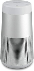 【新品】1週間以内発送 Bose SoundLink Revolve II Bluetooth speaker ポータブル ワイヤレス スピーカー マイク付 最大13時間 再生 防滴・防塵 8.2 cm (W) x 15.2 cm (H) x 8.2 cm (D) 0.66 kg ラックスシルバー