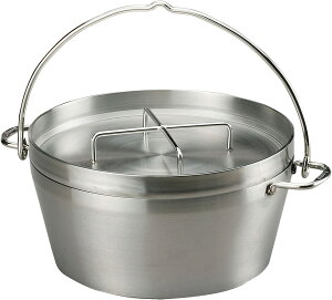 【新品】1週間以内発送 ソト(SOTO) 燕三条産 ダッチオーブン ステンレス 深型 アウトドア キャンプ ガス火 IH ステンレスダッチオーブン 12インチ ST-912