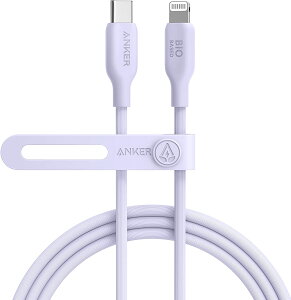 yViz1TԈȓ Anker 541 GRth[ USB-C & CgjO P[u MFiF ARf }[d iPhone 14 / iPhone 13 / 13 Pro / 12 / 11 / X/XS/XR / 8 Plus eΉ (1.8m p[v)