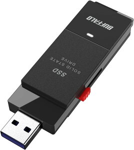 yViz1TԈȓ obt@[ SSD Ot 2.0TB USB3.2 Gen2 Ǎx600MB/b PS5/PS4[J[mF RpNg ^ Type-CA_v^[t ubN SSD-SCT2.0U3BA/N