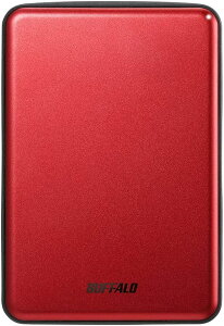 �y�V�i�z1�T�Ԉȓ����� BUFFALO USB3.1(Gen.1)�Ή� �A���~�f��&���^�|�[�^�u��HDD 1TB ���b�h HD-PUS1.0U3-RDD