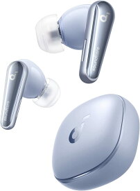 【新品】1週間以内発送 Anker Soundcore Liberty 4（ワイヤレスイヤホン Bluetooth 5.3）【完全ワイヤレスイヤホン/ウルトラノイズキャンセリング 2.0 / 最大28時間再生 / ヘルスモニタリング】スカイブルー