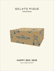 【新品】【即納】【MEN'S SIZE】オンラインストア限定 GELATO PIQUE HOMME HAPPY BOX 2025　ジェラート ピケ オム メンズ 男性 ジェラピケ 部屋着 福袋 お正月 ルームウェア