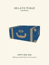 【新品】1月入荷次第発送予定　【福袋】【MEN'S SIZE】 オンラインストア限定 GELATO PIQUE HOMME HAPPY BOX 2026　gelato pique ジェラートピケ ジェラピケ お正月 ルームウェア プレゼント 贈り物 メンズ 男性