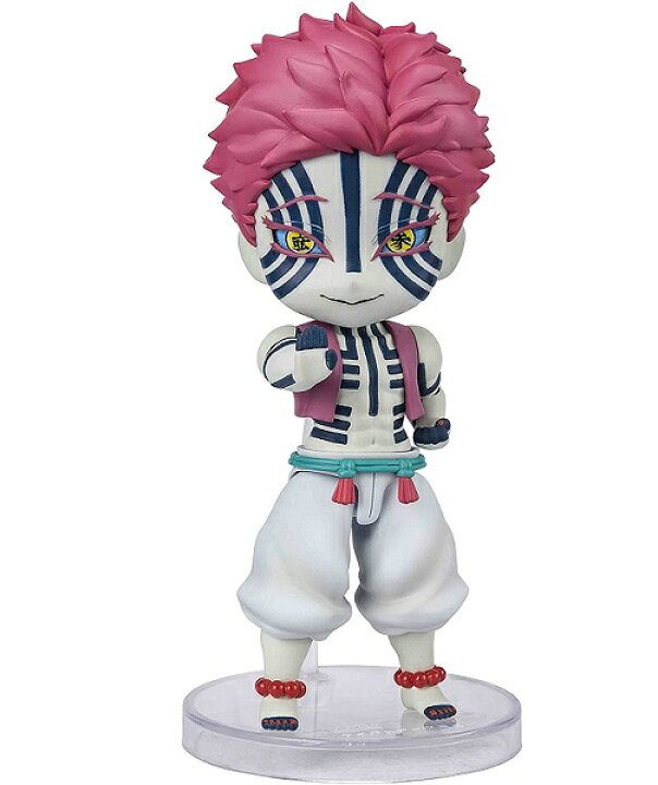 楽天市場 新品 1週間以内発送 Figuarts Mini 鬼滅の刃 猗窩座 約90mm Pvc Abs製 塗装済み可動フィギュア きめつ キメツ あかざ Spw楽天市場店