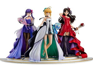 【新品】1週間以内発送「Fate/stay night」 〜15th Celebration Project〜 セイバー 遠坂凛 間桐桜 〜15th Celebration Dress Ver.〜 Premium Box 1/7スケール ABS&PVC製 塗装済み完成品フィギュア 79076