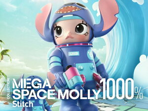 yVizy[zMEGA RNV 1000% SPACE MOLLY Stitch@POP MART |bv}[g tBMA LN^[ Xy[X[ XeBb`