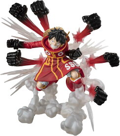 【新品】1週間以内発送　フィギュアーツZERO ONE PIECE ［超激戦］モンキー・D・ルフィ -ゴムゴムの鷹銃乱打- 約185mm PVC&ABS製 塗装済み完成品フィギュア　TAMASHII NATIONS ワンピース