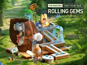 yVizy[zTHE MONSTERS Forest Secret Base V[Y ubNtBMA Rolling Gems@POP MART |bv}[g LABUBU  RNV