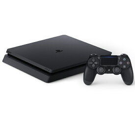 【新品】1週間以内発送　PlayStation 4 ジェット・ブラック 500GB (CUH-2100AB01)