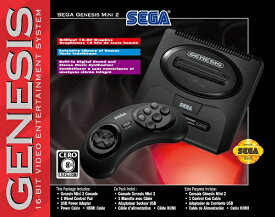 【新品】【即納】 SEGA Genesis Mini 2 (セガ ジェネシス ミニ 2) 「メガドライブミニ2の北米仕様バージョン！日本版と一部異なる60本のゲームソフトを収録」