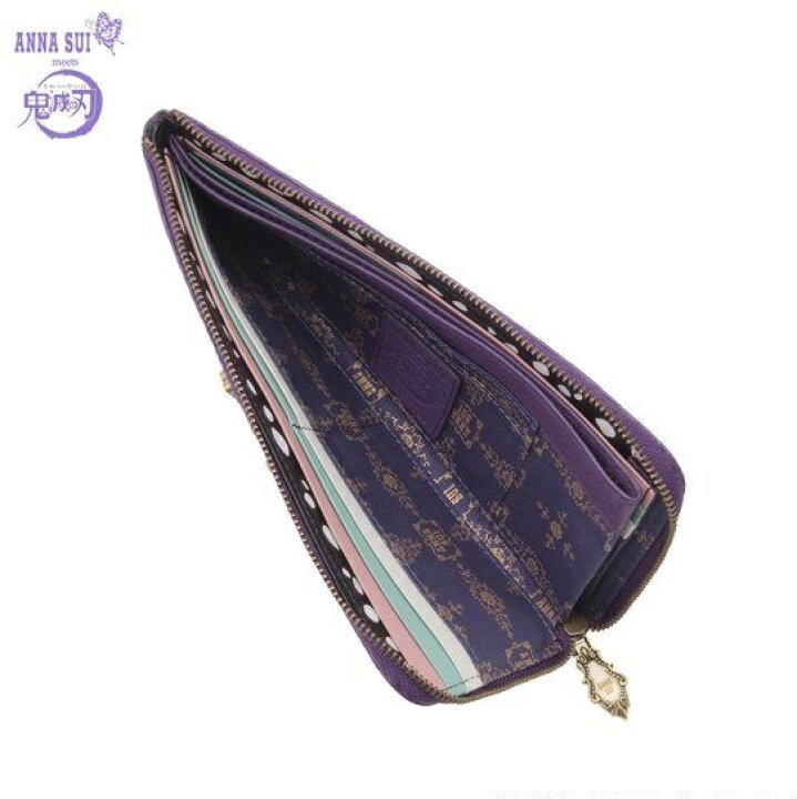 楽天市場】【新品】【即納】鬼滅の刃×ANNA SUI 長財布 / 胡蝶姉妹 きめ