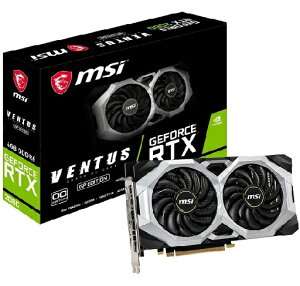 yViz1TԈȓ@MSI GeForce RTX 2060 VENTUS GP OC OtBbNX{[h VD7626