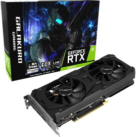 【新品】1週間以内発送　玄人志向 NVIDIA GeForce RTX3060Ti 搭載 グラフィックボード GDDR6 8GB GALAKURO GAMINGシリーズ GG-RTX3060Ti-E8GB/DF/LHR