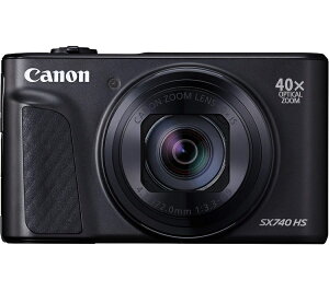 �y�V�i�z1�T�Ԉȓ����� Canon �R���p�N�g�f�W�^���J���� PowerShot SX740 HS �u���b�N ���w40�{�Y�[��/4K����/Wi-Fi�Ή� PSSX740HSBK�@�f�W�^���J���� �f�W�J��