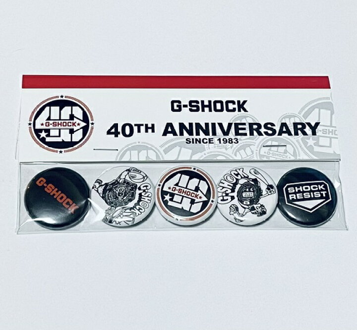 楽天市場】【新品】【即納】【同梱不可】G-SHOCK 40th Anniversary 缶 