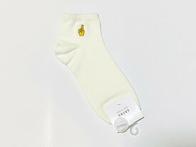 【新品】【即納】【同梱不可】呪術廻戦　五条悟　靴下【23～25cm】　じゅじゅつかいせん ソックス 白 グッズ アニメ ワンポイント