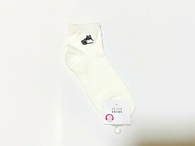 【新品】【即納】【同梱不可】呪術廻戦　伏黒恵　靴下【23～25cm】　じゅじゅつかいせん ソックス 白 グッズ アニメ ワンポイント