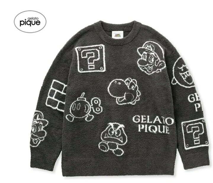 gelato pique ジェラートピケ マリオコラボ ルームウェア 楽天市場 