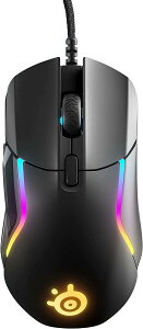 yViz1TԈȓ SteelSeries Q[~O}EX L y IP54Ki h ho SuperMeshP[u 10][RGBC~l[V Rival5 Q[