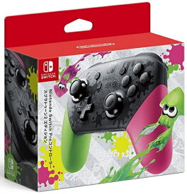 【新品】【即納】Nintendo Switch Proコントローラー スプラトゥーン2エディション 任天堂