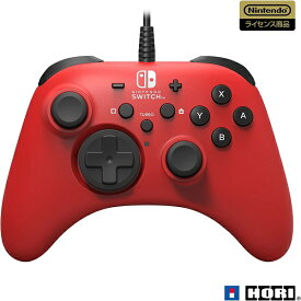 【新品】1週間以内発送【任天堂ライセンス商品】ホリパッド for Nintendo Switch レッド【Nintendo Switch対応】 スイッチ ゲーム 周辺機器