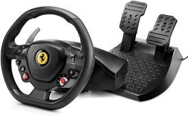 【新品】1週間以内発送　Thrustmaster スラストマスター T80 Ferrari 488 GTB Edition ステアリングコントローラー レーシング Ferrari社の公式ライセンス取得 PS5ゲームとの互換性あり (PS4 / PC) 4160672 周辺機器 ゲーム