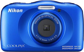 【新品】【即納】Nikon ニコン COOLPIX W150 ブルー カメラ ニコンクールピクス 「防水10m＋耐衝撃1.8m＋耐寒-10℃＋防じん性（JIS/IEC保護等級6）」 カメラ コンパクトデジタルカメラ デジカメ