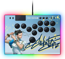 【新品】【即納】Razer レイザー Kitsune SF6 Chun-Li Edition PS5 & PC 用 薄型 レバーレス アーケードコントローラー 高精度＆応答性の高いリニア薄型オプティカルスイッチ スリムで携帯性に優れた形状 ケーブル固定具 Chroma RGB ライティング キツネ 春麗