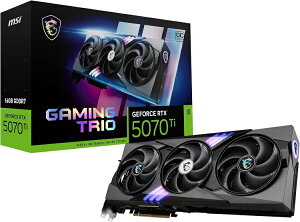 yViz1TԈȓ ysz MSI GeForce RTX 5070 Ti 16G GAMING TRIO OC PLUS OtBbNXJ[h VD9041@OtBbNJ[h p\R Ӌ@ PCp[c OtBbN{[h O{