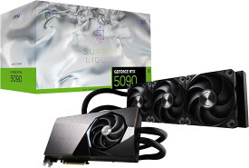 【新品】1週間以内発送 【代引き不可】MSI GeForce RTX 5090 32G SUPRIM LIQUID SOC グラフィックスカード VD8996　周辺機器 PCパーツ グラフィックボード