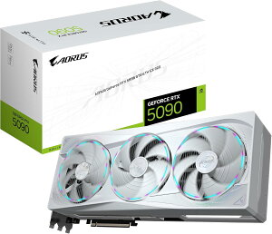 �y�V�i�z1�T�Ԉȓ������y������s�z GIGABYTE NVIDIA Geforce RTX5090 ���� �O���t�B�b�N�{�[�h GDDR7 32GB �M�K�o�C�g GV-N5090AORUSST ICE-32GD